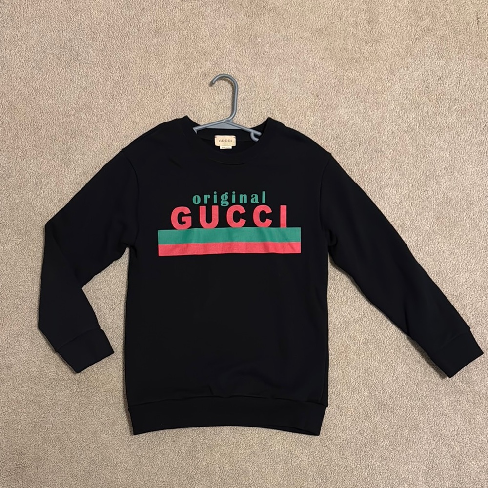 Children's "Original Gucci" print sweatshirt